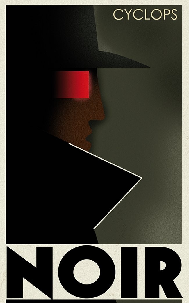 Soviet Style Comic Book Hero Art