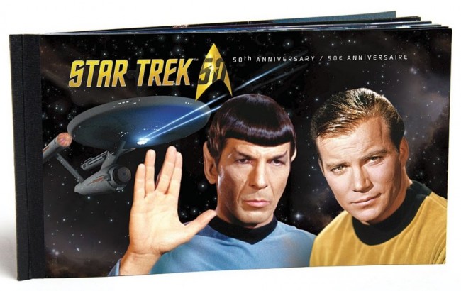 Star Trek Stamps From Canada Post