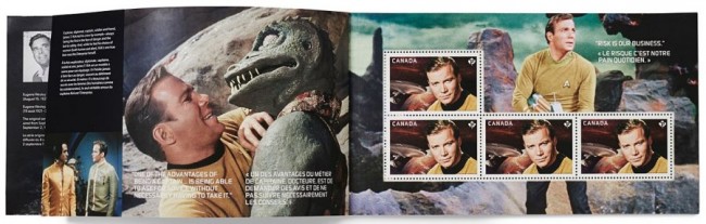 Star Trek Stamps From Canada Post