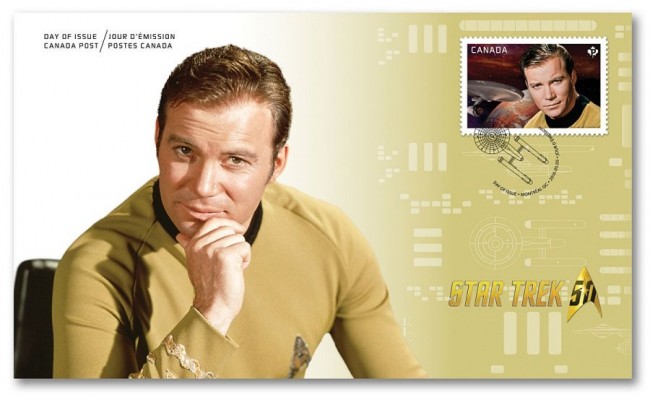 Star Trek Stamps From Canada Post