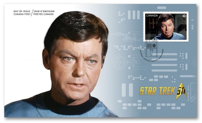 Star Trek Stamps From Canada Post