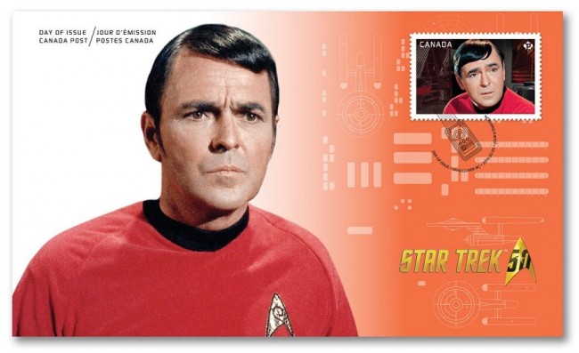 Star Trek Stamps From Canada Post