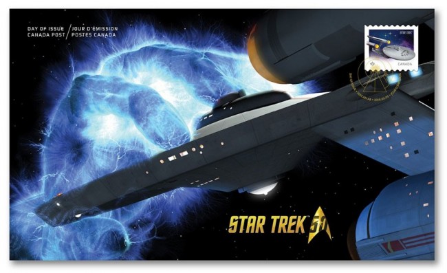 Star Trek Stamps From Canada Post