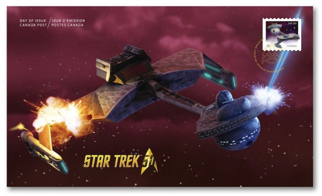 Star Trek Stamps From Canada Post