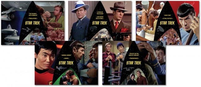 Star Trek Stamps From Canada Post