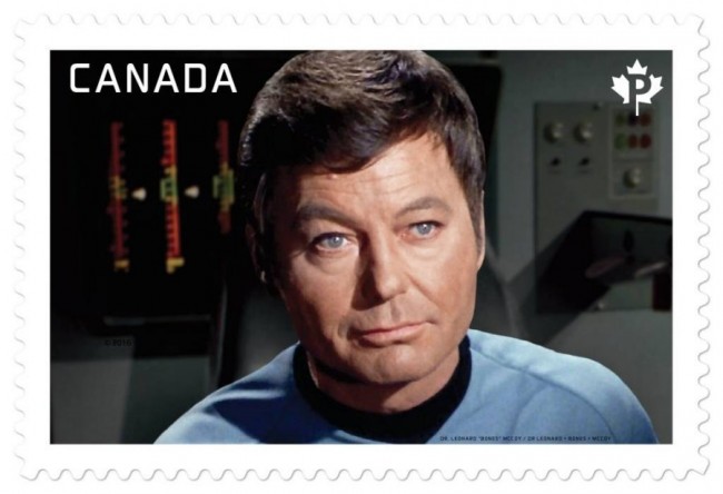 Star Trek Stamps From Canada Post