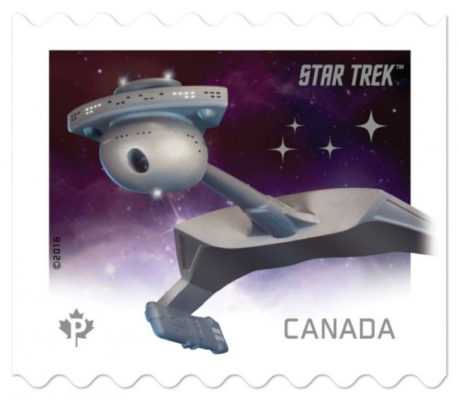 Star Trek Stamps From Canada Post