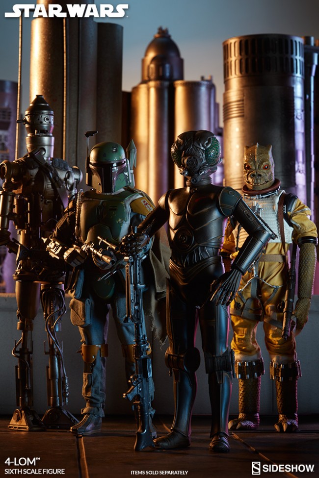 Star Wars 4-LOM Sixth Scale Figure by Sideshow Collectibles