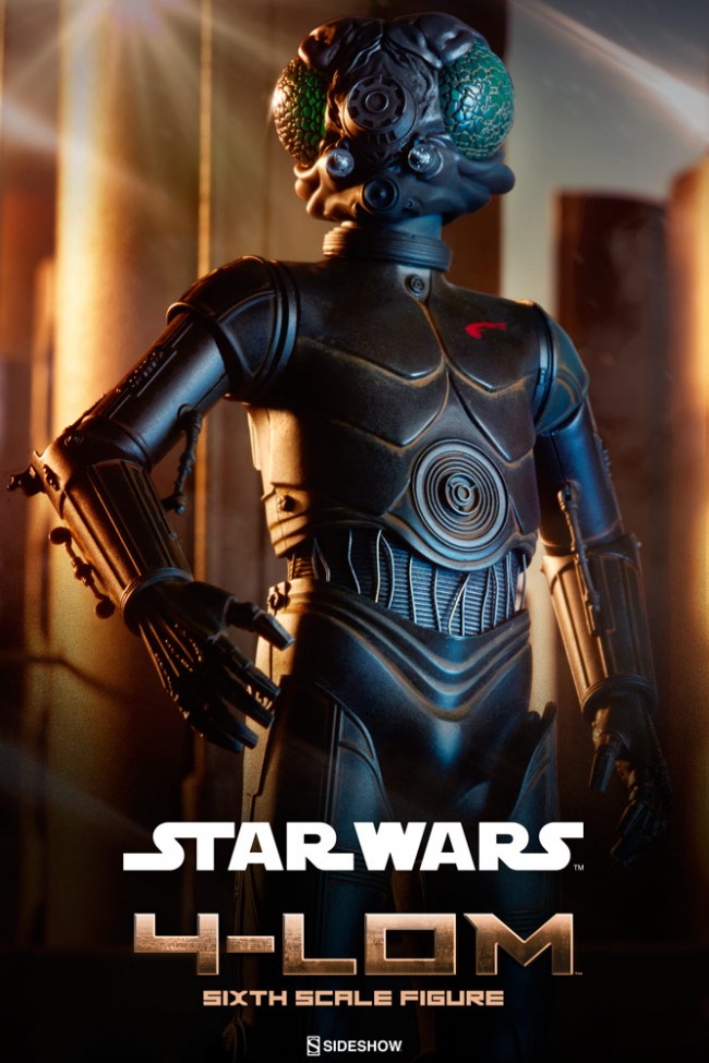 Star Wars 4-LOM Sixth Scale Figure by Sideshow Collectibles