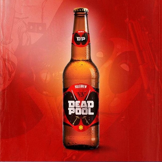 Super Drunk – Superhero Beer Designs