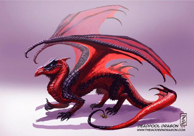Superheroes As Dragons