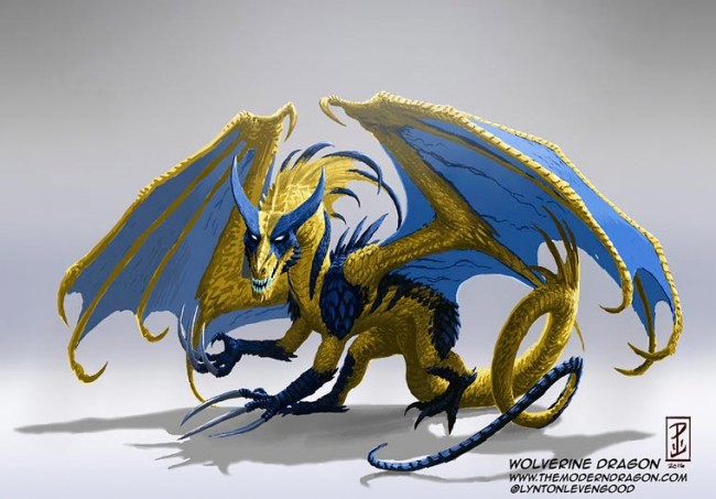 Superheroes As Dragons