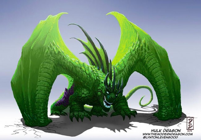Superheroes As Dragons