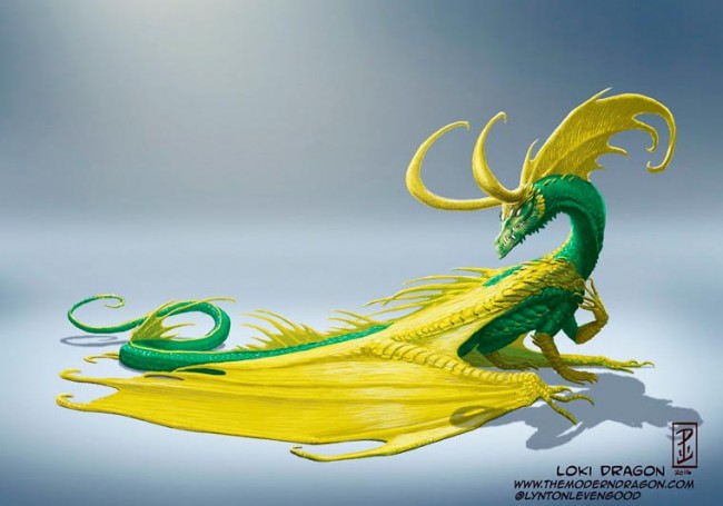 Superheroes As Dragons