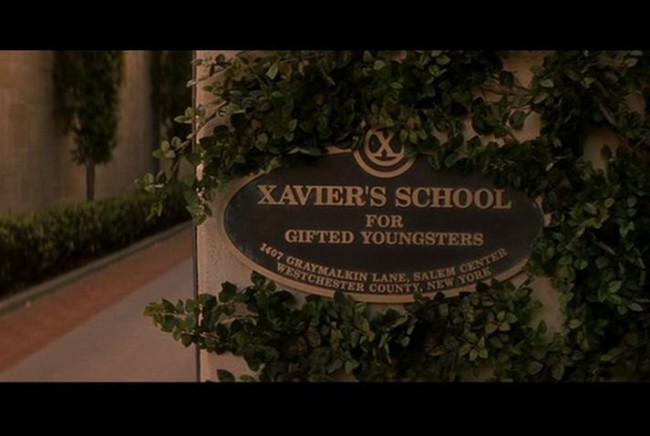 X-Men's Xavier's School For Gifted Youngsters Replica Sign