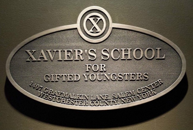 X-Men's Xavier's School For Gifted Youngsters Replica Sign