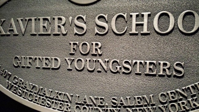 X-Men's Xavier's School For Gifted Youngsters Replica Sign