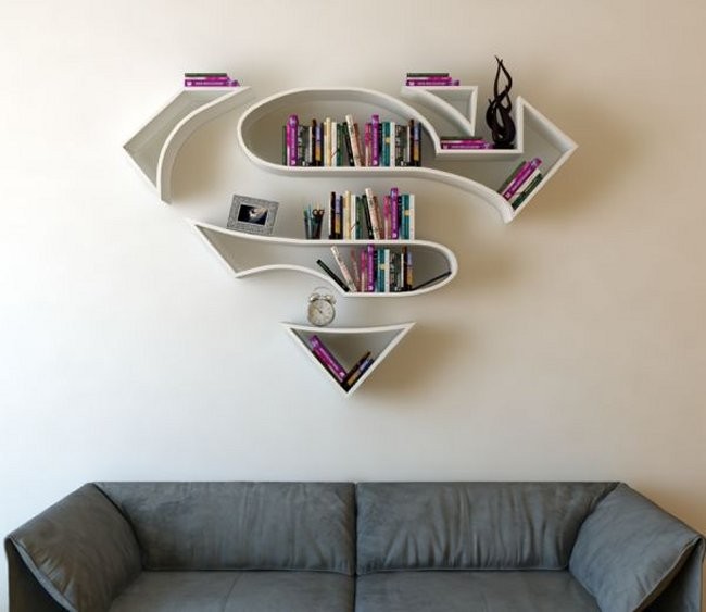 Astounding Superhero Bookshelves