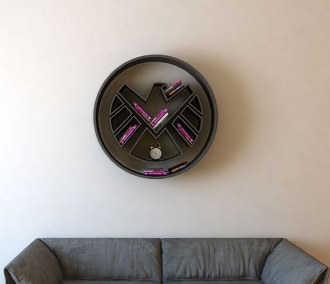 Astounding Superhero Bookshelves
