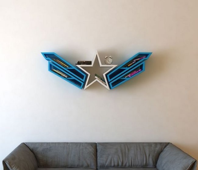 Astounding Superhero Bookshelves