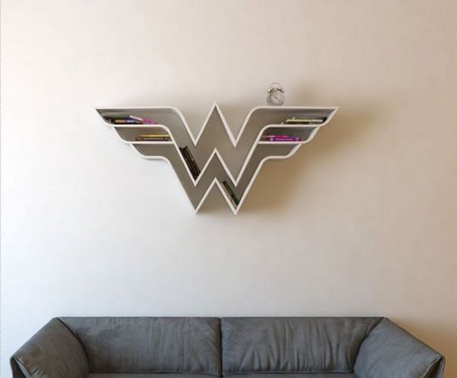 Astounding Superhero Bookshelves