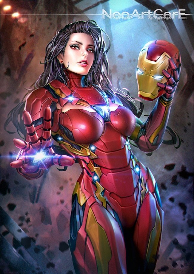 Beautiful Fan Art Makes Marvel Superheroes Female