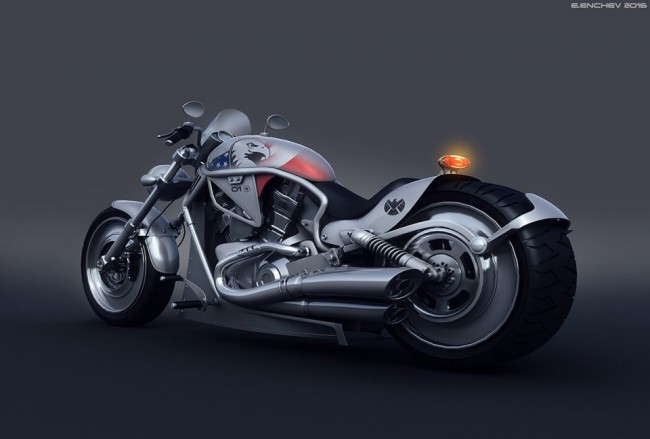 Captain America's Bike