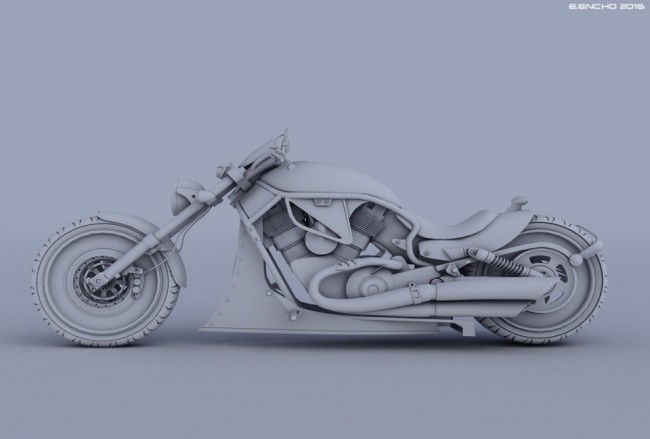 Captain America's Bike