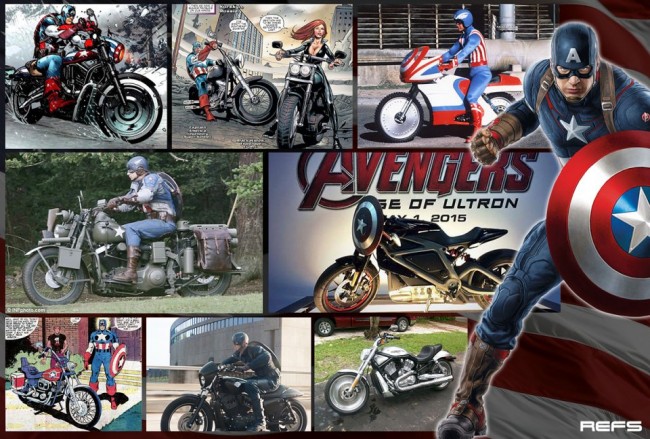 Captain America's Bike