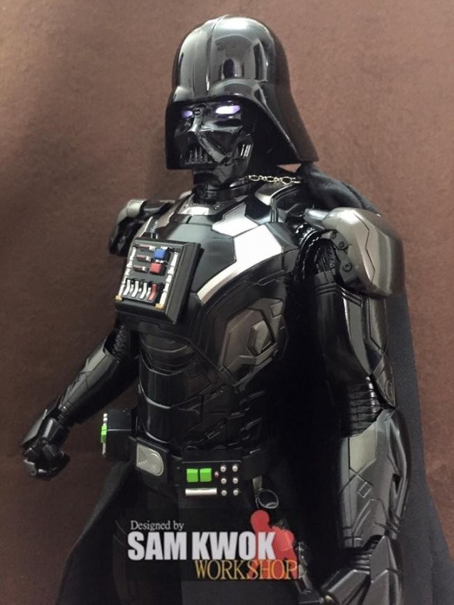 Darth Vader and 1966 Batman Action Figures Get The Iron Man Treatment
