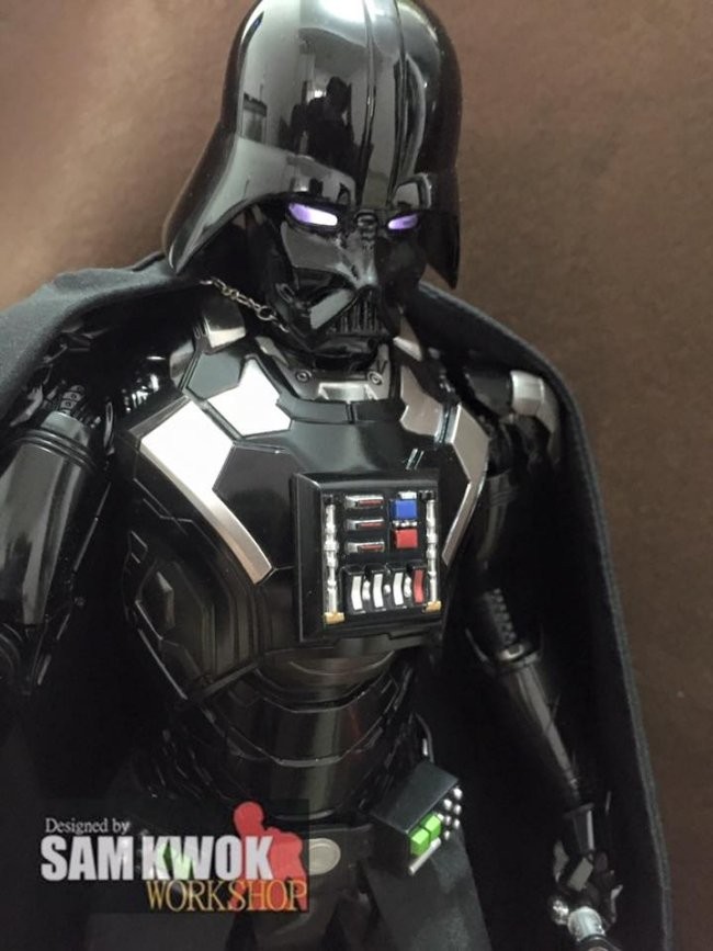 Darth Vader and 1966 Batman Action Figures Get The Iron Man Treatment