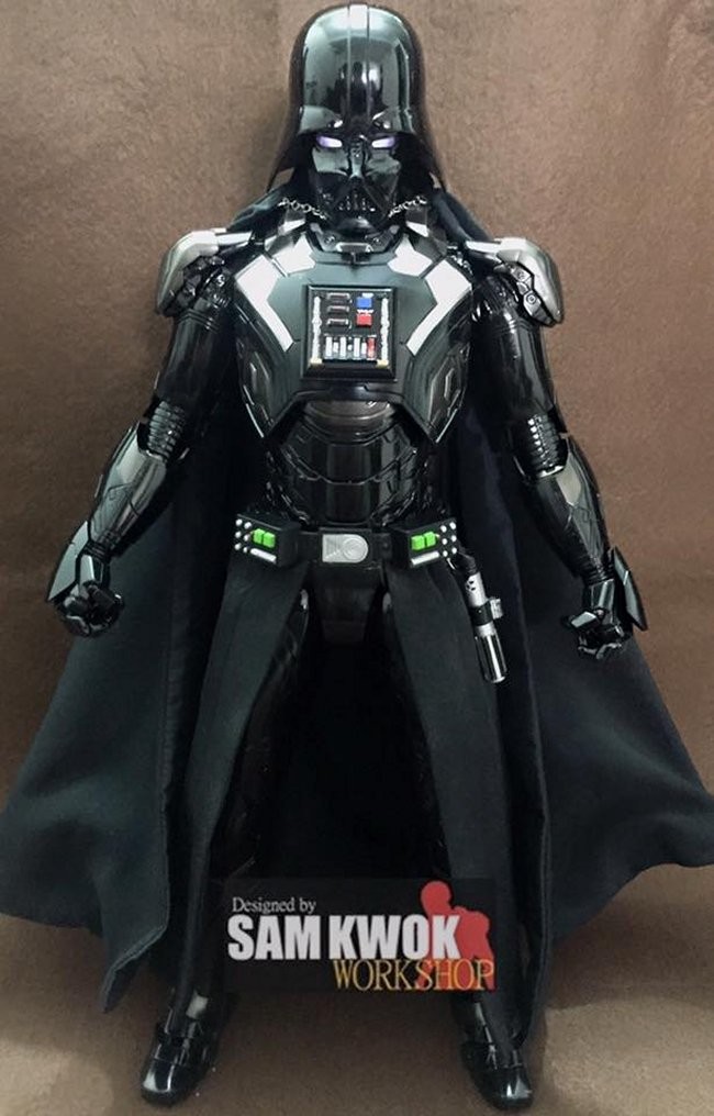 Darth Vader and 1966 Batman Action Figures Get The Iron Man Treatment