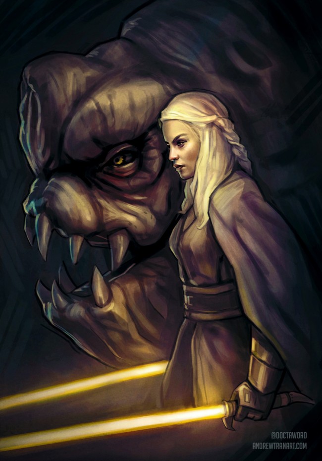 Game Of Thrones Characters In Star Wars Costumes