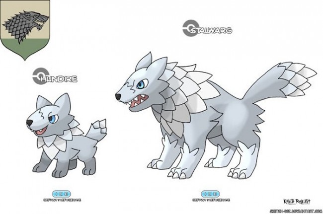 Game Of Thrones Houses As Pokemon