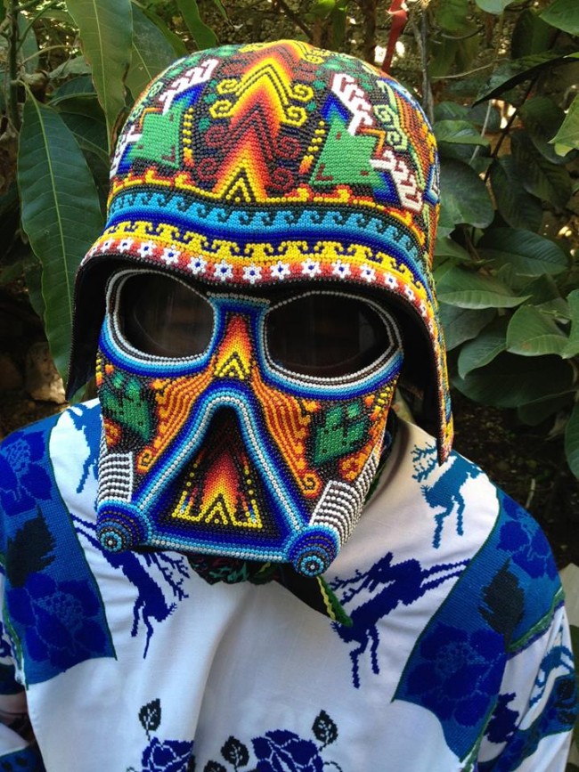 Huichol Art Darth Vader Helmet