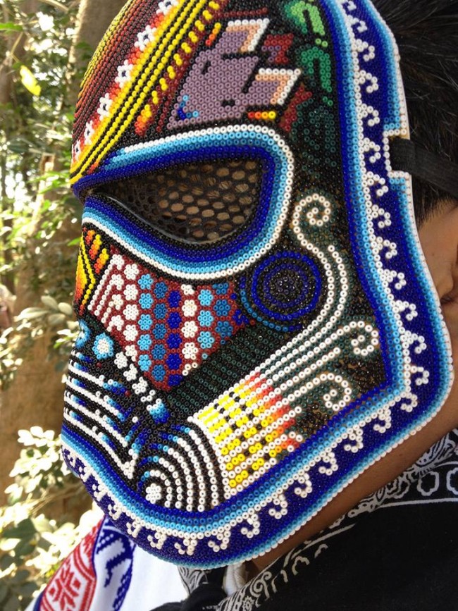 Huichol Art Darth Vader Helmet