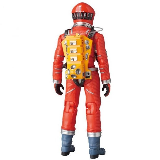 Medicom MAFEX 2001 A Space Odyssey Spacesuits in Red and Yellow