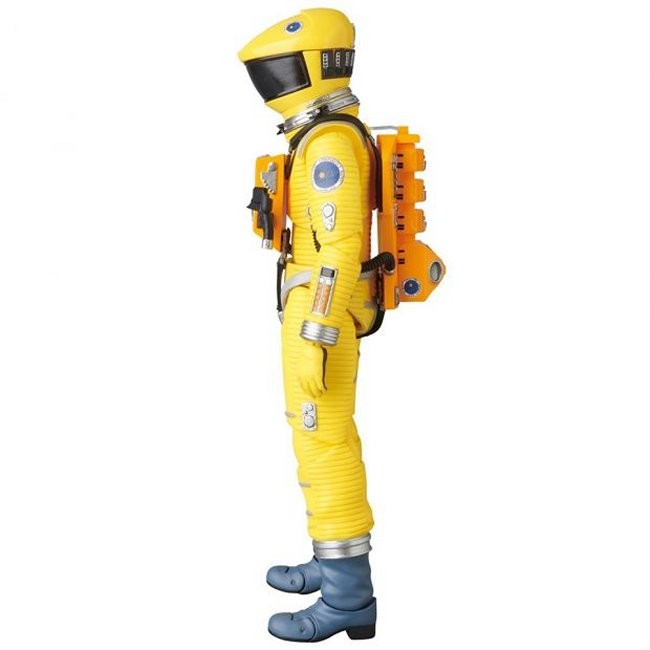 Medicom MAFEX 2001 A Space Odyssey Spacesuits in Red and Yellow