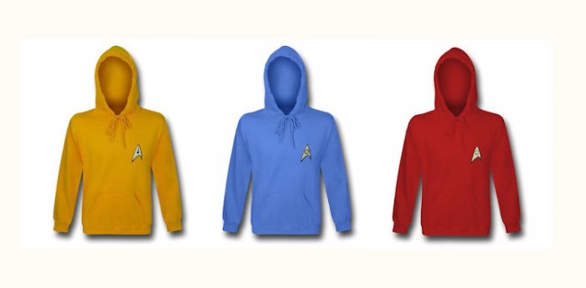 Star Trek TOS Mens Hoodies