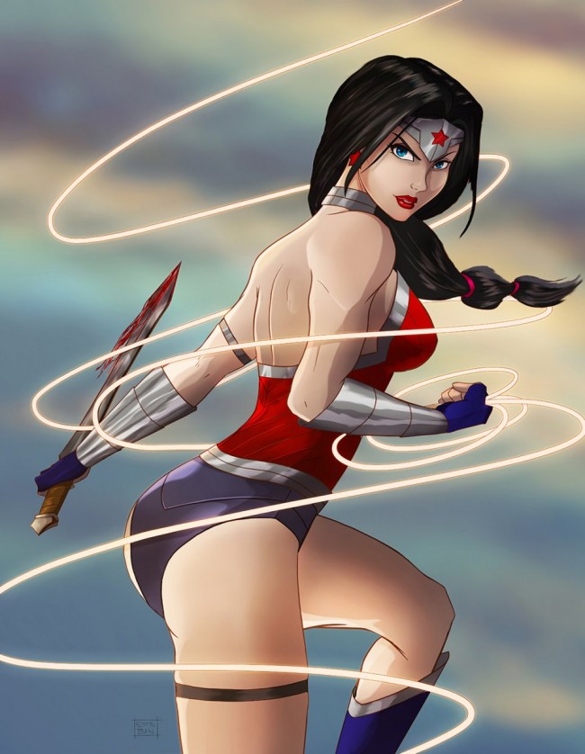 Superb Wonder Woman Art