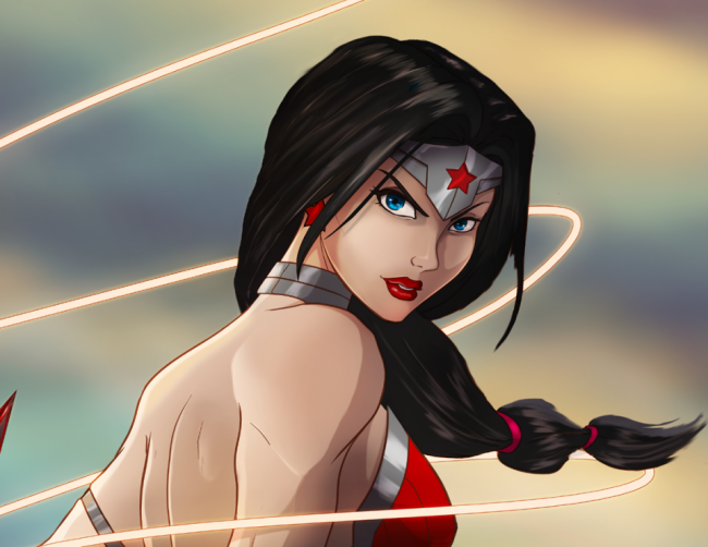 Superb Wonder Woman Art