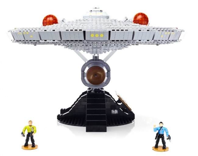 The Mega Bloks U.S.S. Enterprise Is Huge