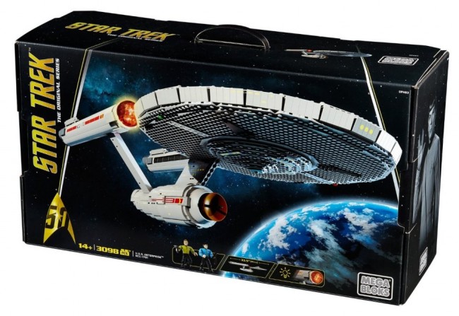 The Mega Bloks U.S.S. Enterprise Is Huge