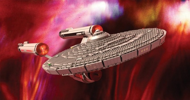 The Mega Bloks U.S.S. Enterprise Is Huge