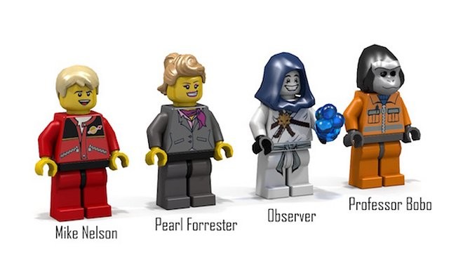 This MST3K Satellite Of Love LEGO Set Is Awesome