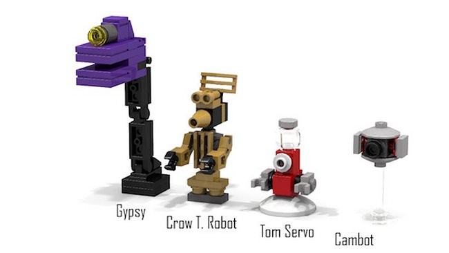This MST3K Satellite Of Love LEGO Set Is Awesome