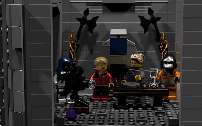 This MST3K Satellite Of Love LEGO Set Is Awesome