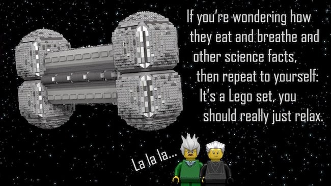 This MST3K Satellite Of Love LEGO Set Is Awesome