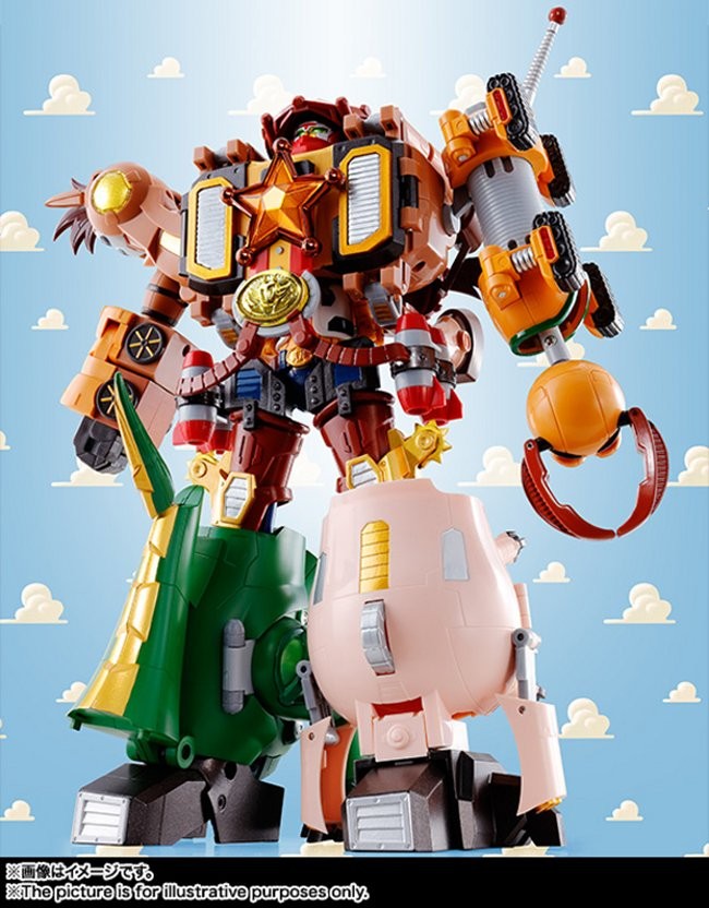 Toy Story Characters Combine to Form Giant Voltron-Style Robot