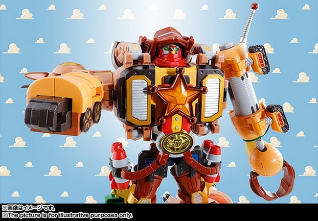Toy Story Characters Combine to Form Giant Voltron-Style Robot
